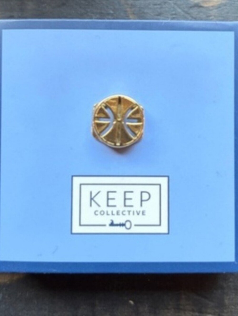 KEEP Collective Gold Basketball  Charm